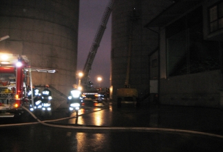 Brandeinsatz der FF Petzenkirchen-Bergland in Ybbs