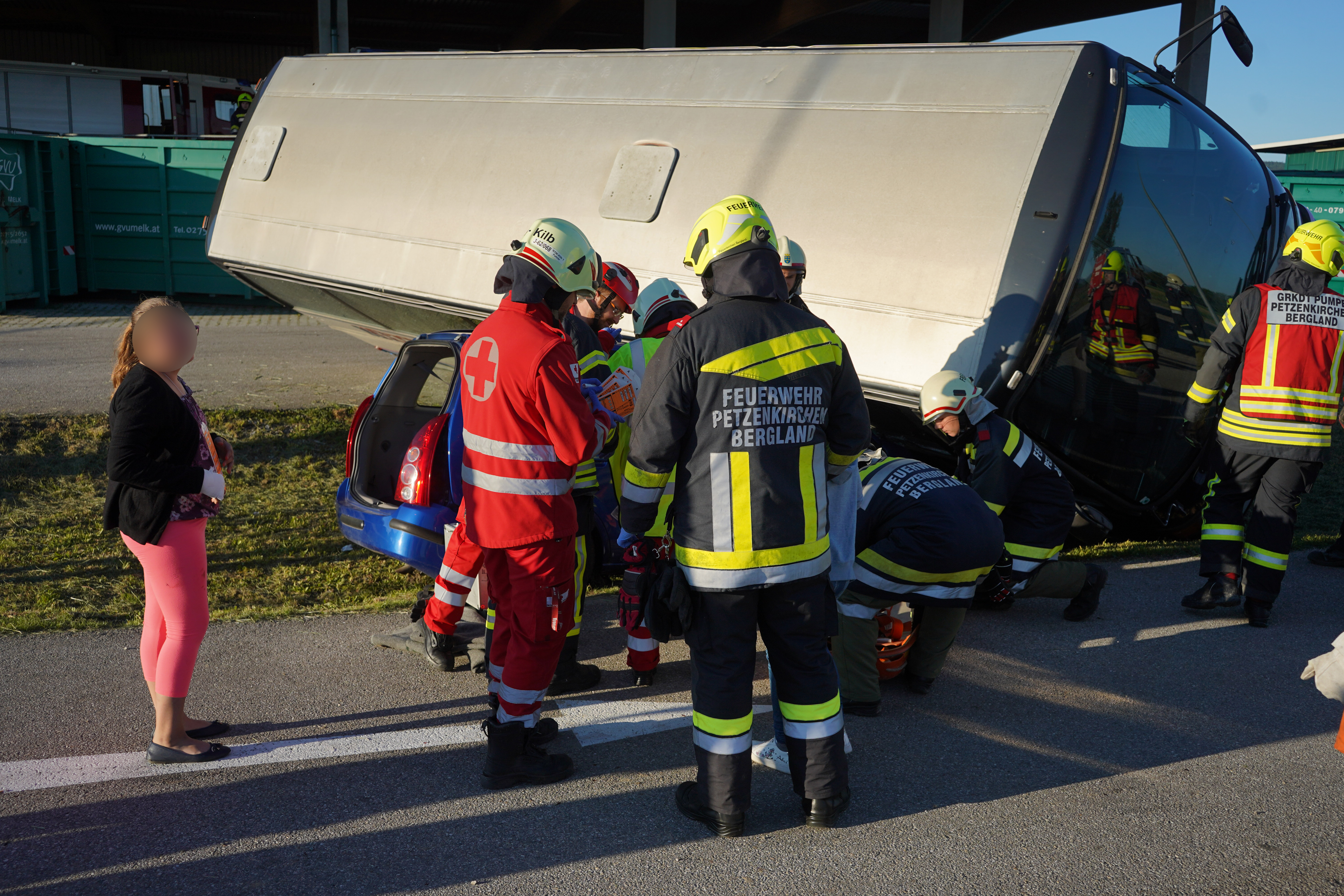 Einsatzübung in Ruprechtshofen